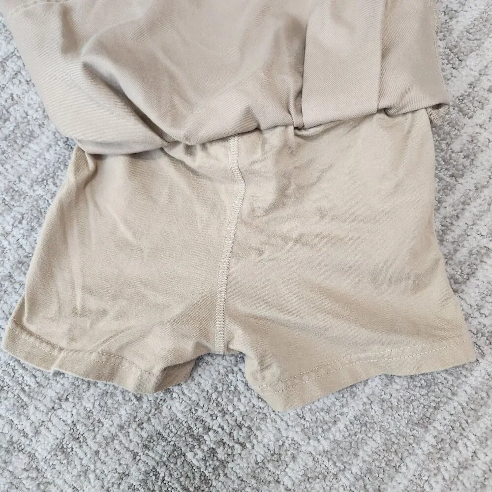 Lands' End girl's uniform skort khaki size 4